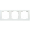 РГ-3-ББ Рамка 3 мест. гориз. BOLERO белый EMB30-K01