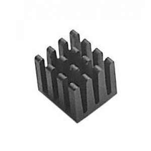 375324B00035G, Радиаторы Heatsink for Plastic BGA Packages, Black Anodized, 10.2x10.2x10.2mm, IC Pkg Size = 10 x 10, Tape #35