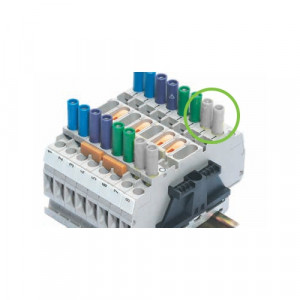 Тестовый штекер SB 4 GRAU, Тестовый штекер для измерительных клемм WK6 TK, цвет серый