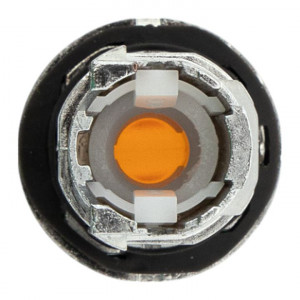 Исполнительный механизм переключателя ХB4 желтый на 3 положения с фиксацией, с подсветкой с короткой ручкой IP65 EKF XB4BD3FL-Y-65