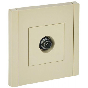 FORTE&PIANO Розетка TV оконечная FP428 ваниль IEK FP-A10-O-K10