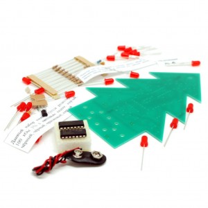 NS180, "Новогодняя елка" на светодиодах