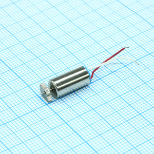 QX- 6A  1.3V  ВИБРО, Микродвигатель 1,3V 12,2х6мм вибро