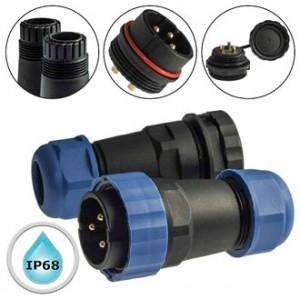 SZC28 3P-F-M, Разъём герметичный SZC28 3P-F-M, 3 контакта