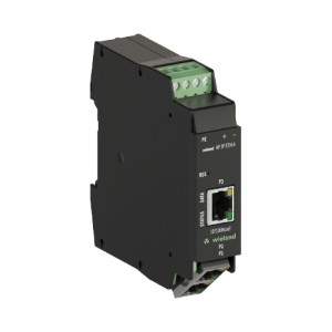 Точка доступа WIENET AP 3P ETH-A, Точка доступа WLAN серии WieNet, 3 порта RJ45 скорость передачи 10/100 MBit/s, WiFi IEEE 802.11n / g / b, встроенная антенна, номинальное напряжение: 9-28 VDC, монтаж: на DIN рейку, материал корпуса: пластик