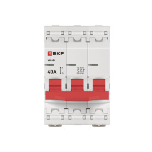 Выключатель нагрузки 3п 40А ВН-63N PROxima S63340