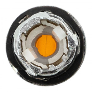 Исполнительный механизм переключателя ХB4 желтый на 2 положения с фиксацией, с подсветкой с короткой ручкой IP65 EKF XB4BD2FL-Y-65