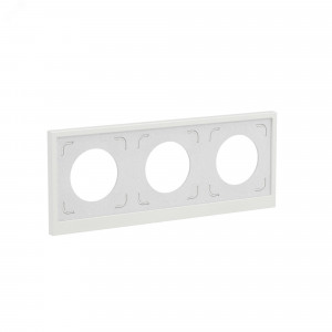 Рамка 3 поста IP44, KANT, белый песок 7010946