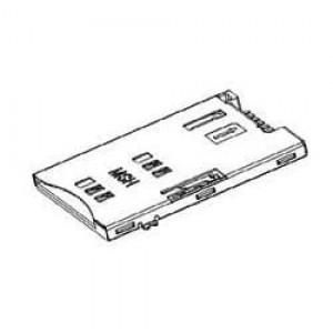 47553-0001, Соединители для карт памяти ASSY FOR PUSH-PUSH 6 USH 6 PINS SIM CONN.