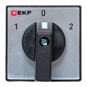Переключатель кулачковый ПК-1-22 10А 2P -1-0-2- IP65 EKF