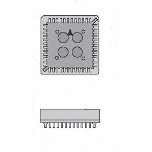 180MS22ACMA1STD, Установочные панели для ИС и компонентов PLCC 32 PIN GOLD