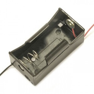 BH111  ОДНА БАТАРЕЯ D  (BH622), Батарейный отсек BH111  Dx1 (BH622), открытый