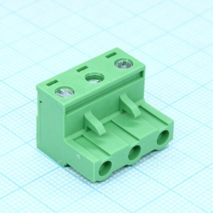 2EDGK-7.5-03P-14-00A(H), Разъемный клеммный блок, 3 контакта. Серия 2EDGK-7.5
