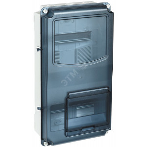 Корпус ЩУРн-П 3/12 Krepta 3 IP66 PC пластик. MSP3-N-12-66-L