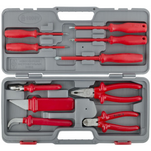 Набор инструмента диэлектрический 1000 В ""НИЗ"" ""Электромонтажник-3"" 65310