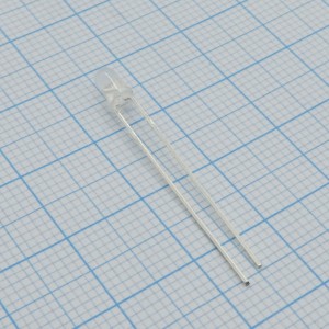 FYL-3014UBW1A, Светодиод 3мм/синий/470нм/2500мкд/прозрачный/30°