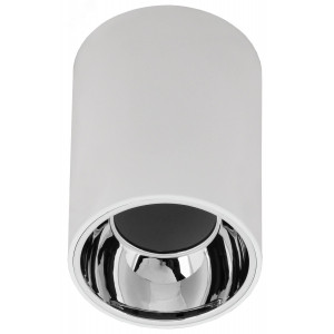 Светильник 4111 накладной поворотный GU10 бел./хром пласт. LT-UPB0-4111-GU10-1-K23