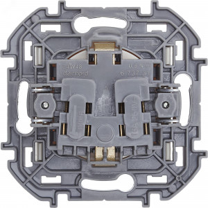 Розетка 1-м СП Inspiria 16А IP20 250В 2P+E защ. шторки немецк. стандарт механизм сл. кость Leg 673731