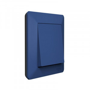 ATLASDESIGN AIR 1-постовая РАМКА, АКВАМАРИН/дымчатый черный ATN221101