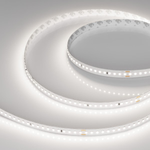 Лента IC-A144-12mm 48V Day5000 (5.8 W/m, IP20, 2835, 50m) 026982(2), Стабилизированная лента LUX, подключение 50м в одну линию, светодиоды smd 2835, 144шт/м (7200шт на 50м), белая плата 12мм, скотч 3М. Цвет БЕЛЫЙ ДНЕВНОЙ 5000K. Питание 48V, мощность 5.8 Вт/м (290 Вт на 50м), угол 120°, цветопередача CRI>85. Размеры 50000х1