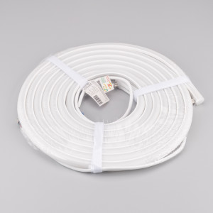 Лента герметичная MOONLIGHT-TOP-G120-16x15mm 24V RGB (12 W/m, IP67, 5m, wire x2) 042753, Гибкая герметичная лента (неон серии MOONLIGHT), сечение 16х15 мм. Светодиоды SMD3838 120 шт/м. Цвет свечения RGB, угол излучения 160°. Мощность 12 Вт/м, питание 24 В. Класс пылевлагозащиты IP67. Размеры 5000х16х15 мм. Мин. отрезок 50 мм. Вертикальный изг