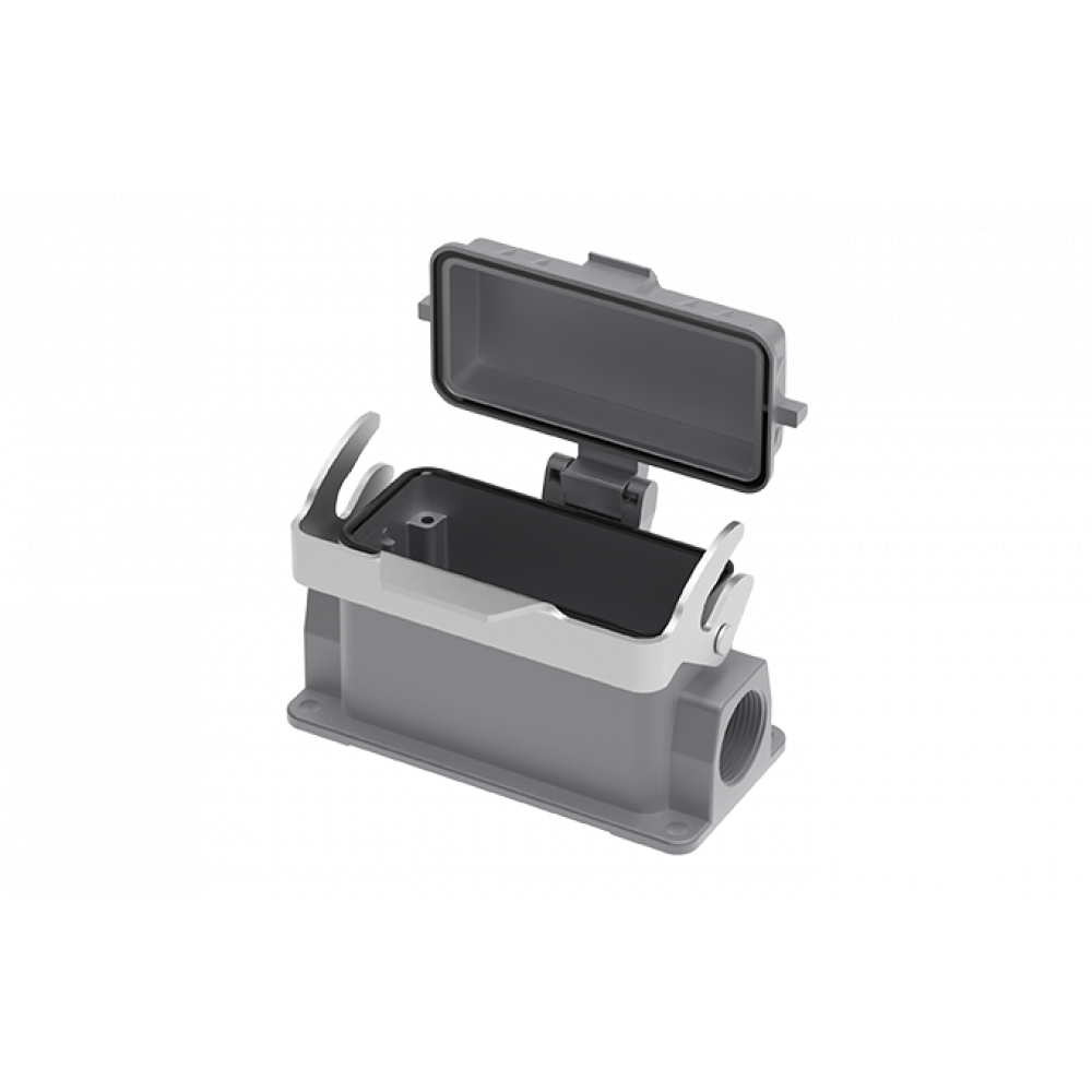 Изображение товара Закрытое основание разъема S16B-SM-1L.M-2M25-PC алюминиевое с уплотнителем