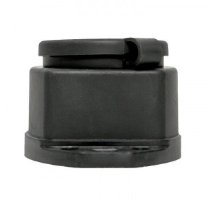 Розетка настенная 16А IP44 230В 2P+PE с защ. крышкой каучук Basic RPS-014-16-230-44