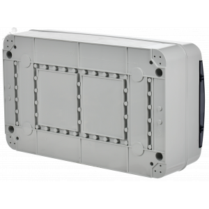 Корпус пластиковый КМПн-18 IP65 черн. прозр. дверь TEKFOR TF5-KP72-N-18-65-K03-K02