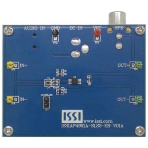 IS31AP4991A-SLS2-EB, Средства разработки интегральных схем (ИС) аудиоконтроллеров  Eval Board for IS31AP4991A