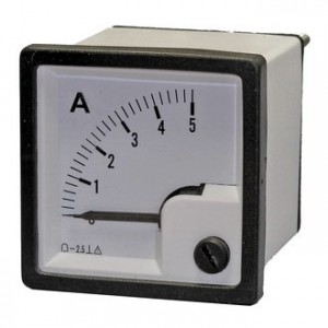 Амперметр    5А    (48Х48), Измерительная головка DCA 5A вертикального положения, класс точности 2,5