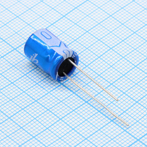 JRB1V221M05001000120000B, Конденсатор алюминиевый электролитический 220мкФ 35В ±20% (10х12мм) радиальный 5мм 2000час 105°C россыпь