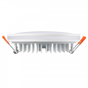 Светодиодная панель LTD-135SOL-20W Day White 020711, Круглый светильник с контурным свечением. Корпус IP44 белый + вставка поликарбонат PC. Цвет ДНЕВНОЙ БЕЛЫЙ 4000К, св.поток 1400-1600 лм, угол 120°+180°. Питание 180-240VAC, 20Вт. Драйвер в комплекте 500mA 28-42V. Размеры 135х40 мм, установка в отв.125 мм,