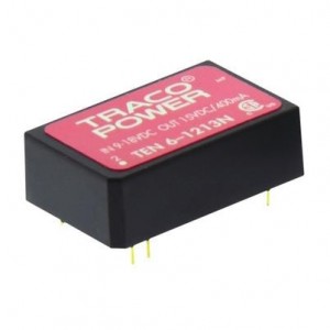 TEN 6-1223N, Преобразователи постоянного тока в постоянный с изоляцией Product Type: DC/DC;Package Style: DIP-24;Output Power (W): 6;Input Voltage: 9-18 VDC;Output 1 (Vdc): 15;Output 2 (Vdc): -15;Output 3 (Vdc): N/A