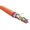 Кабель витая пара F/UTP кат.5E 2х2х0.52 нг(А)-FRLSLTx оранж. (уп.305м) ITK LC1-C5E02-397