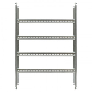 Шасси с DIN-рейками на 96 модулей для 80.60.25 "Гранит" PROxima mb66-4r