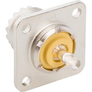 083-1R, РЧ соединители / Коаксиальные соединители UHF STRT JACK PANEL MOUNT SOLDER CUP