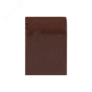 Заглушка (15х10) (4 шт) темное дерево EKF-Plast