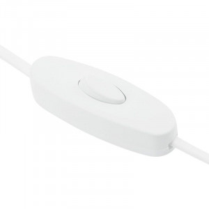 Шнур сетевой 1.8м с выкл. бел. без розетки 2.5A-220V 11-1115