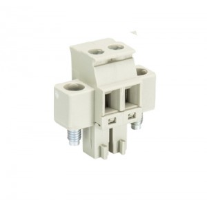 Розетка Wiecon 8813 B / 2 VL, Розеточный разъем, прямой, на кабель, шаг: 3.81 мм, 4 полюса, фиксация провода винтовая, исполнение: с маркировкой, 250V, 8А, цвет: серый