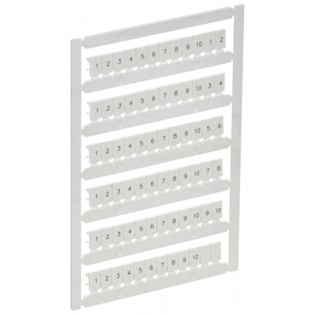 Изображение товара Маркер для кабелей IEK ARMAFIX 4мм2 с символами 110 артикул AF-CT10D-M-004-01