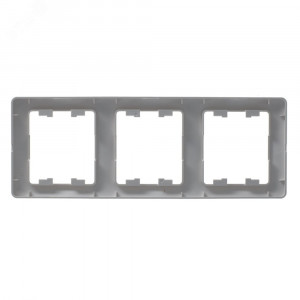 Рамка 3-м Glossa вертикал. перламутр SE GSL000607