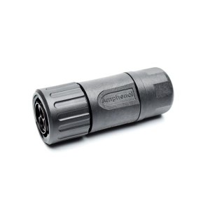RTS6BS12N2P03, Стандартный цилиндрический соединитель PLUG STRAIGHT 2POS PIN CONTACT SIZE 12