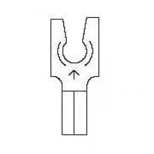 SS-31-6, Клеммы LOC FORK 22-18 AWG 6