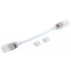 Коннектор 5шт RGB 14мм (разъем-10см-разъем) IEK (кр.1шт)