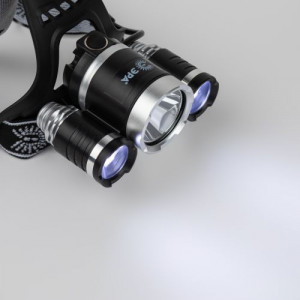 Фонарь аккумуляторный налобный GA-809 5Вт 3SMD CREE High Power Headlamp алюм. Б0056111