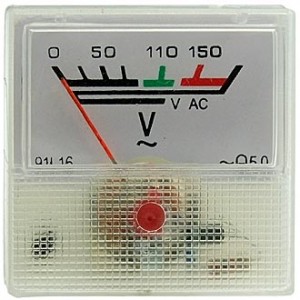 ВОЛЬТМЕТР 150В   50ГЦ  (40Х40), Приборы переменного тока Вольтметр 150В   50гц  (40х40)