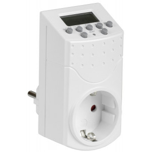 РТЭ-1 Розетка-таймер электр. 1мин 7дн 140on/off 16А IP20 ERT-10-1-16-N-01-5-20-K01