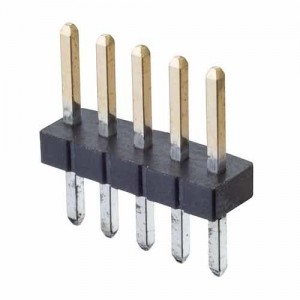 M50-3530542, Проводные клеммы и зажимы 5 WAY SIL VERT PC TAIL P/HDR