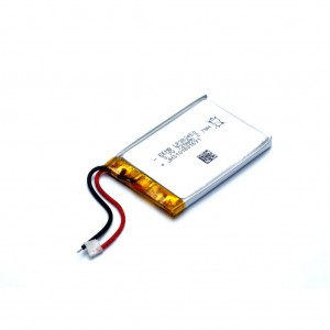 LP383450, Li, Pol аккумулятор типоразмера призма, 3.7В, 0.72Ач, стандартная форма, -20...60 °C