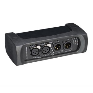 NA2-IO-DPRO, Средства разработки интегральных схем (ИС) аудиоконтроллеров  Adapter Mic/Line/AES to Dante 2 in / 2 out PoE or PoE injector required